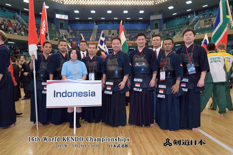 Indonesia Kendo Association 16th WKC Tokyo Japan