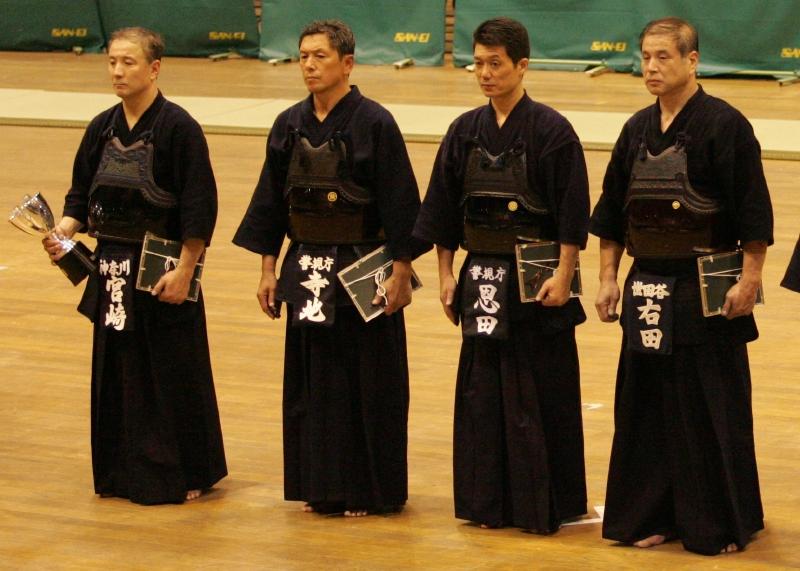 Miyazaki Masahiro Pemegang tingkatan dalam kendo Dan 8