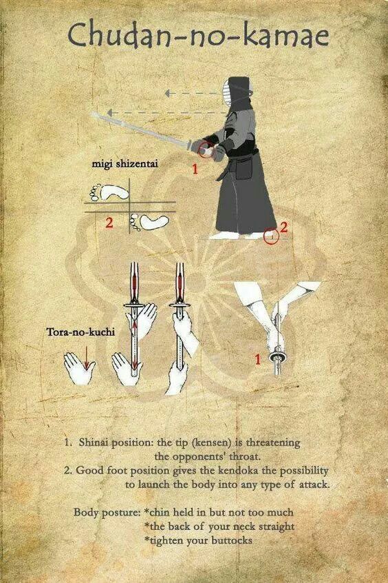 chudan no kamae kendo