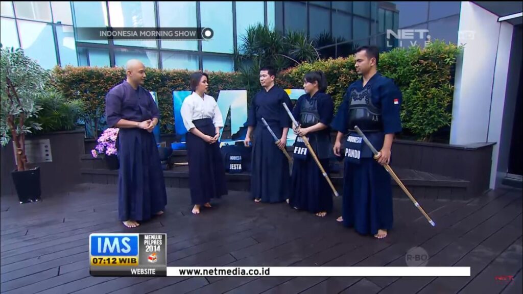 kendo indonesia di televisi nasional