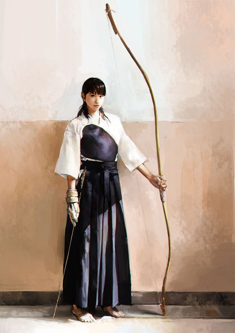 kyudo girls