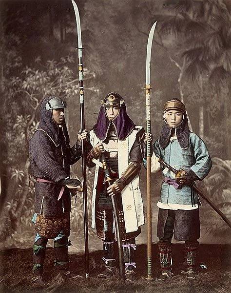 naginata samurai old